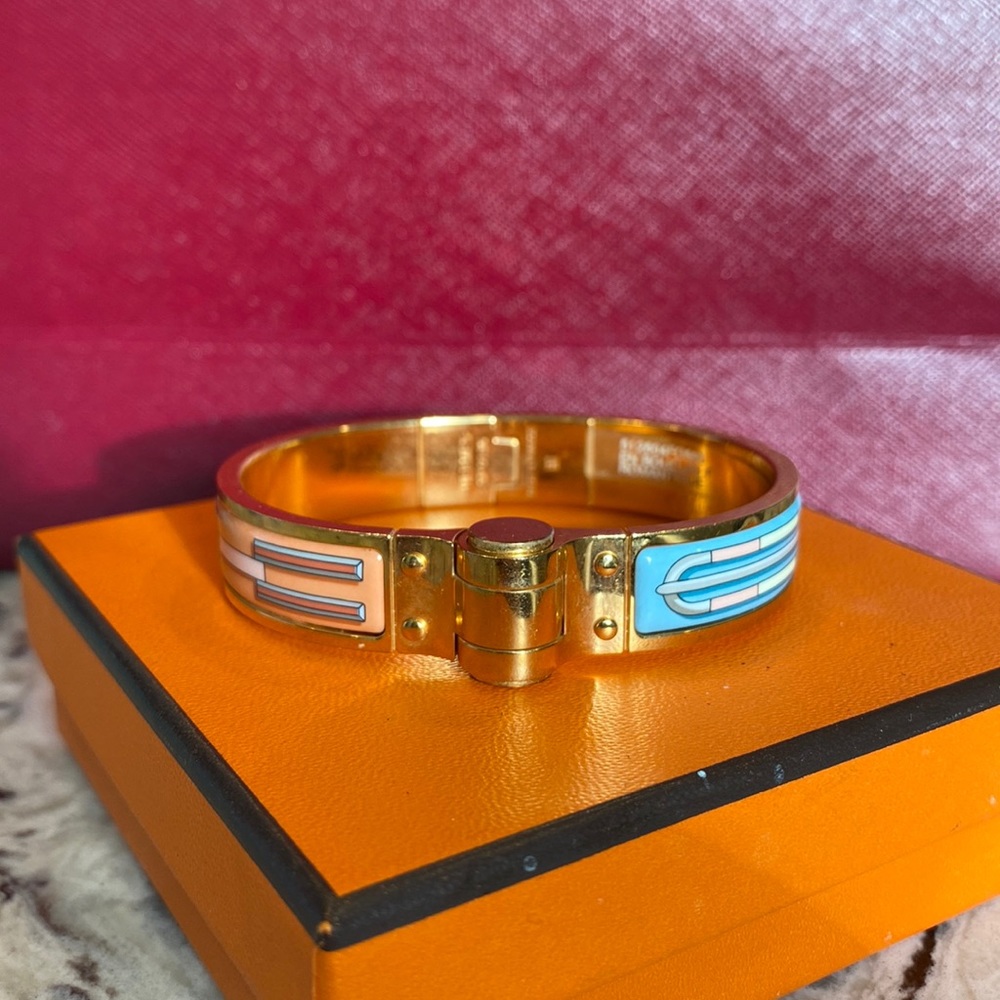 Hermes Voyage en Ikat bracelet